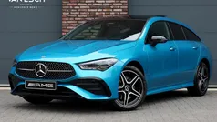 Blauw Gebruikt 2024 Mercedes CLA250e Shooting Brake AMG line Stationwagen | € 39.500 (Eerlijke prijs)