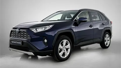 Occasion Toyota RAV4 Hybrid Style 218 PK (160 kW) 2021 Blauw SUV
