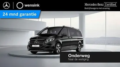 Zwart Occasion 2024 Mercedes EQV300 Avantgarde Van | € 54.850 (Eerlijke prijs)
