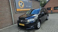 Zwart, metallic lak Gebruikt 2014 Dacia Logan MCV Prestige MPV | € 3.645 (Super prijs)