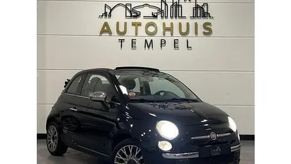 Zwart Occasion 2010 Fiat 500C Lounge Cabriolet | € 4.999 (Eerlijke prijs)