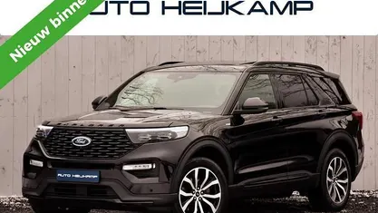 Zwart (metallic) Occasion 2021 Ford Explorer ST-Line SUV | € 47.950 (Eerlijke prijs)