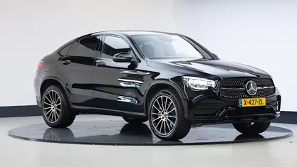 Occasion Mercedes GLC300 Advantage 320 PK (235 kW) 2023 Zwart Coupé