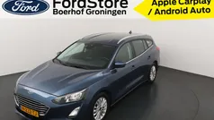 Blauw Gebruikt 2020 Ford Focus Titanium Stationwagen | € 13.950 (Eerlijke prijs)