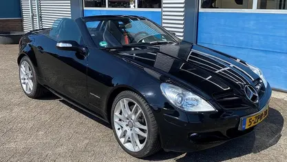 Zwart Gebruikt 2008 Mercedes SLK200 Cabriolet | € 11.950 (Eerlijke prijs)