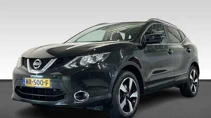 Zwart Occasion 2017 Nissan Qashqai N-Connecta SUV | € 13.895 (Goede deal)