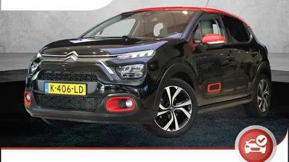 Zwart Occasion 2021 Citroën C3 Shine Hatchback | € 12.425 (Eerlijke prijs)