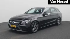 Zwart, metallic lak Gebruikt 2019 Mercedes C180 Business Stationwagen | € 22.900 (Eerlijke prijs)