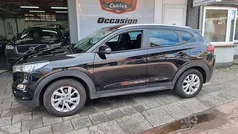 Zwart Gebruikt 2020 Hyundai Tucson N Line SUV | € 24.950 (Eerlijke prijs)