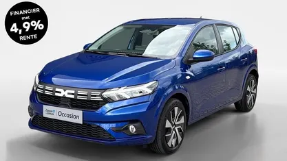 Occasion Dacia Sandero Expression 91 PK (66 kW) 2024 Bleu iron rqh (donker blauw) Hatchback