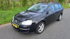 Zwart Gebruikt 2009 VW Golf VI Trendline Stationwagen | € 4.999 (Goede deal)