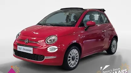 Rood Gebruikt 2017 Fiat 500C Lounge Cabriolet | € 9.440 (Eerlijke prijs)