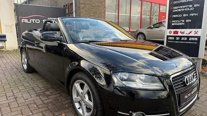 Zwart Occasion 2010 Audi A3 Cabriolet S-Line Cabriolet | € 9.499 (Eerlijke prijs)