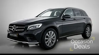 Zwart Gebruikt 2018 Mercedes GLC250 AMG line SUV | € 32.490 (Goede deal)
