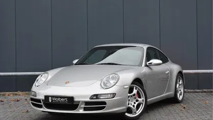 Occasion Porsche 911 Carrera S 355 PK (261 kW) 2005 Grijs, metallic lak Coupé