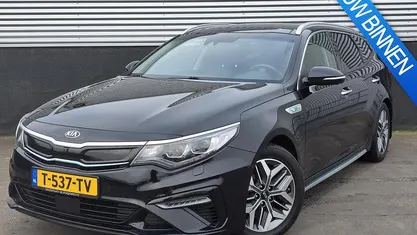 Occasion Kia Optima 206 PK (151 kW) 2019 Absolute black pearl (abp) Stationwagen