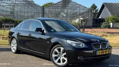 Zwart Gebruikt 2009 BMW 523 Sedan | € 8.490 (Eerlijke prijs)