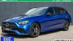 Blauw Gebruikt 2022 Mercedes C300e AMG line Sedan | € 41.495 (Super prijs)