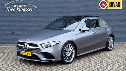 Grijs Gebruikt 2019 Mercedes A250 AMG line Hatchback | € 31.950 (Eerlijke prijs)