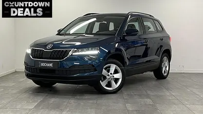 Blauw Gebruikt 2020 Skoda Karoq Style SUV | € 18.535 (Eerlijke prijs)