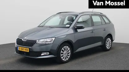 Grijs Occasion 2021 Skoda Fabia Ambition Stationwagen | € 12.900 (Eerlijke prijs)