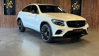 Wit (metallic) Occasion 2017 Mercedes GLC350 Premium Plus Coupé | € 33.900 (Eerlijke prijs)