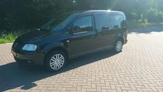 Zwart Gebruikt 2008 VW Caddy Maxi MPV | € 5.495 (Super prijs)