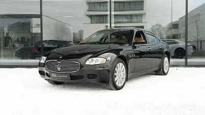 Zwart Gebruikt 2008 Maserati Quattroporte Sedan | € 27.900 (Eerlijke prijs)