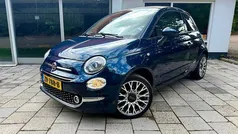 Blauw Gebruikt 2018 Fiat 500C Lounge Cabriolet | € 12.950 (Eerlijke prijs)