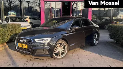 Occasion Audi A3 S-Line 150 PK (110 kW) 2018 Zwart Sedan