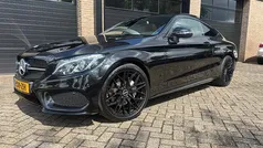 Zwart Gebruikt 2017 Mercedes C180 Prestige Coupé | € 21.950 (Eerlijke prijs)