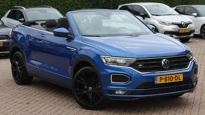 Occasion VW T-Roc Cabriolet R-line 150 PK (110 kW) 2021 Blauw Cabriolet