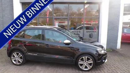 Occasion VW Polo Cross 90 PK (66 kW) 2012 Zwart Hatchback