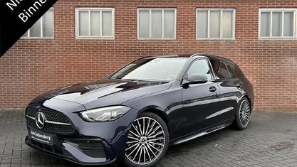 Occasion 2021 Mercedes C200 AMG line Stationwagen | € 34.900 (Eerlijke prijs)