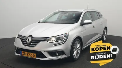 Occasion Renault Mégane GrandTour LIMITED 132 PK (97 kW) 2018 Grijs metallic Stationwagen