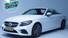 Wit Gebruikt 2019 Mercedes C200 AMG line Cabriolet | € 35.540 (Eerlijke prijs)