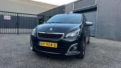 Zwart Gebruikt 2016 Peugeot 108 Allure Hatchback | € 6.950 (Eerlijke prijs)