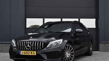 Occasion Mercedes C450 AMG AMG 368 PK (270 kW) 2015 Zwart Stationwagen