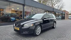 Zwart Gebruikt 2009 Volvo V50 Performance Stationwagen | € 4.500 (Super prijs)