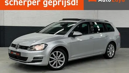 Grijs Occasion 2016 VW Golf VII Highline Stationwagen | € 10.993 (Eerlijke prijs)
