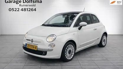 Wit Occasion 2011 Fiat 500 Lounge Hatchback | € 2.950 (Eerlijke prijs)