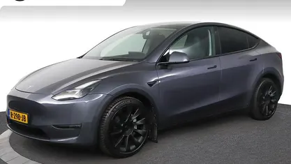 Occasion Tesla Model Y Long Range AWD 378 kW (514 PK) 2021 Grijs SUV
