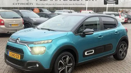 Blauw Occasion 2021 Citroën C3 Feel Hatchback | € 13.745 (Eerlijke prijs)