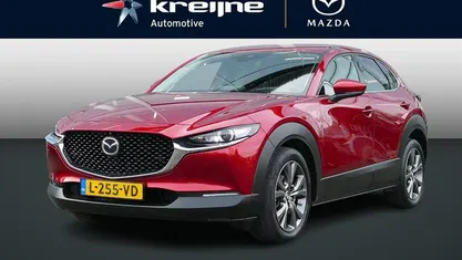 Soul red crystal metallic (46v) Occasion 2021 Mazda CX-30 Luxury SUV | € 22.425 (Eerlijke prijs)