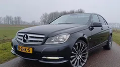 Zwart Gebruikt 2012 Mercedes C180 Avantgarde Sedan | € 10.950 (Eerlijke prijs)
