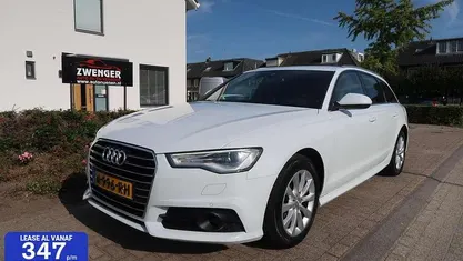Wit Gebruikt 2017 Audi A6 Sport Stationwagen | € 20.950 (Super prijs)