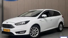 Wit Gebruikt 2018 Ford Focus Titanium Stationwagen | € 14.900 (Super prijs)