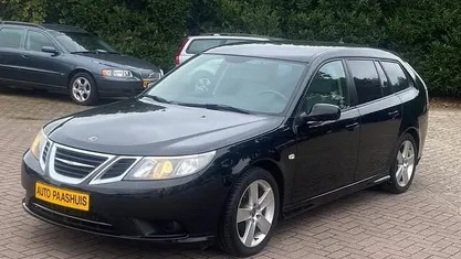 Occasion Saab 9-3 Linear 122 PK (89 kW) 2008 Zwart Stationwagen