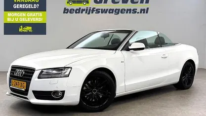 Wit Occasion 2010 Audi A5 Cabriolet S-Line Cabriolet | € 11.800 (Eerlijke prijs)