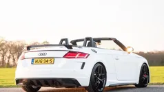 Wit, metallic lak Gebruikt 2019 Audi TT Roadster S-Line Cabriolet | € 36.950 (Super prijs)